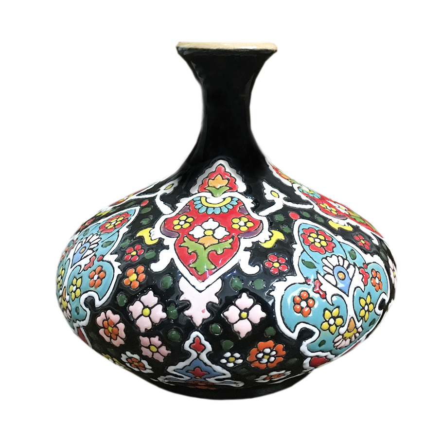 گلدان مینا کاری کد 3 
