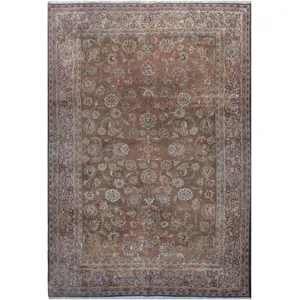 فرش دستبافت رنگ شده شش متری فرش هریس کد 101475