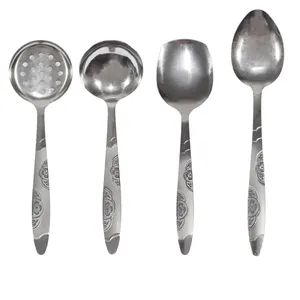 سرویس کفگیر ملاقه 4 پارچه کد C220