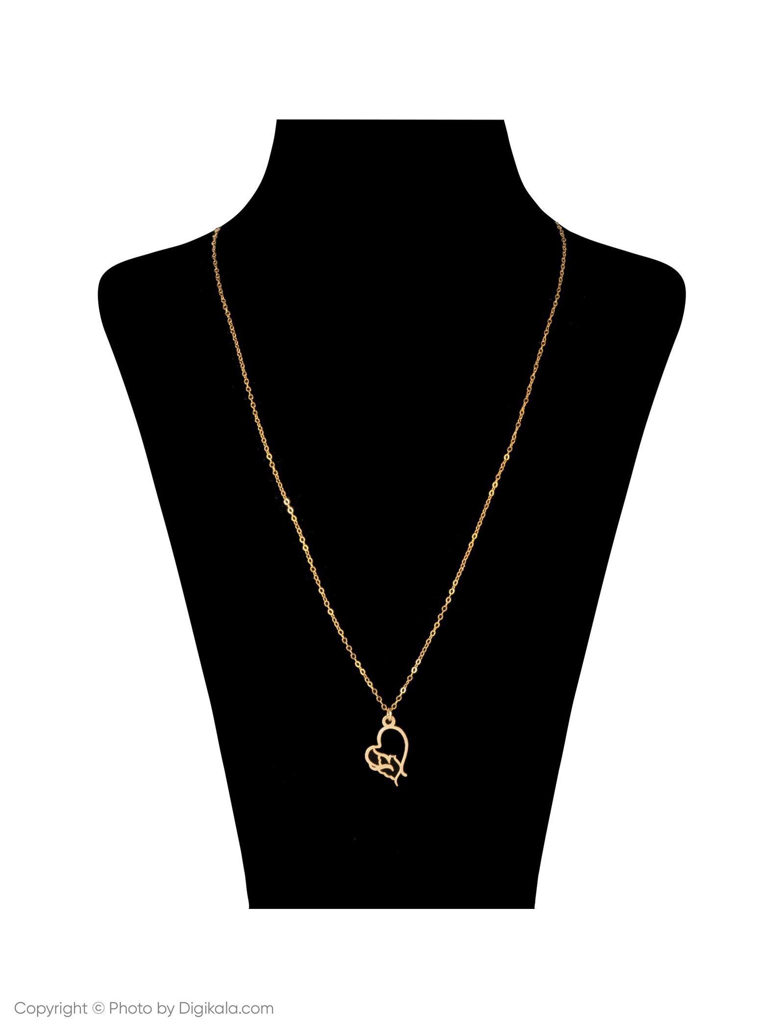 گردنبند طلا 18 عیار زنانه مایا ماهک مدل MM0954 -  - 2