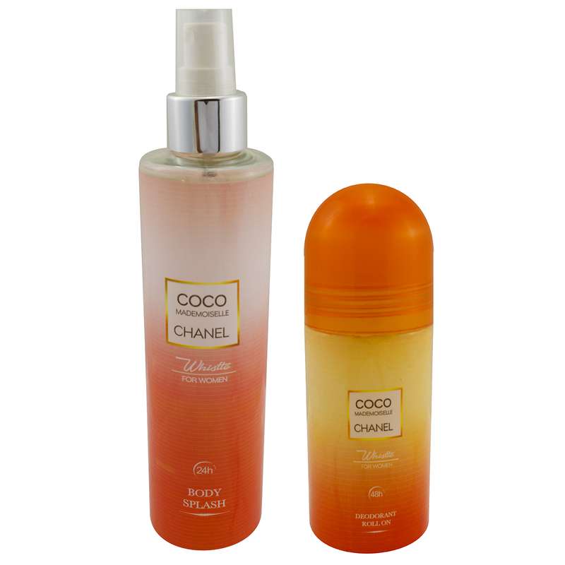 بادی اسپلش زنانه ویسل مدل COCO حجم 250 میلی لیتر به همراه رول ضد تعریق حجم 65 میلی لیتر