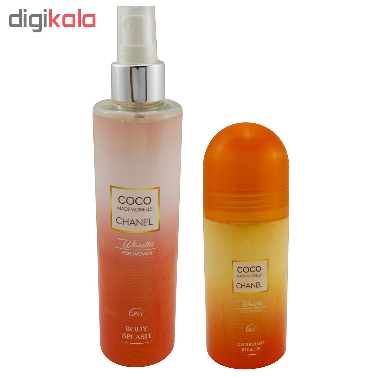 بادی اسپلش زنانه ویسل مدل COCO حجم 250 میلی لیتر به همراه رول ضد تعریق حجم 65 میلی لیتر