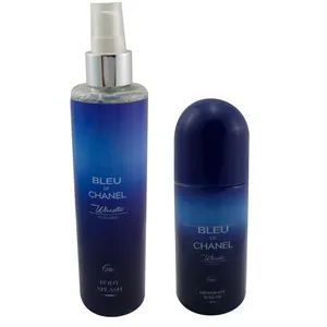 بادی اسپلش مردانه ویسل مدل Bleu De CHanel حجم 250 میلی لیتر به همراه رول ضد تعریق حجم 65 میلی لیتر