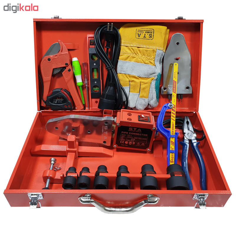 مجموعه 20 عددی دستگاه جوش لوله سبز اس تی ای مدل YP020