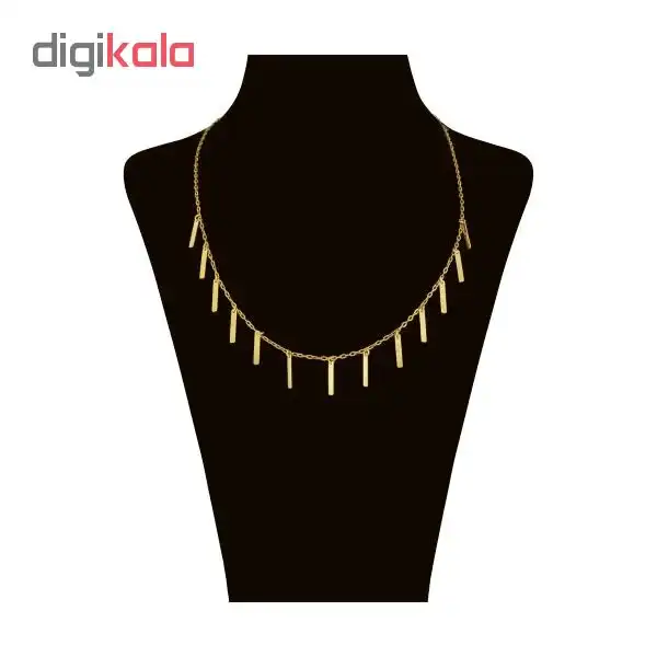 گردنبند طلا 18 عیار زنانه کد UN0041