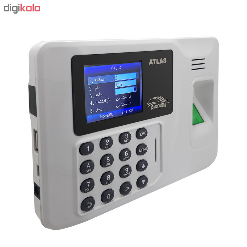 دستگاه حضور و غیاب پیشگامان ماندگار مدل Atlas-1