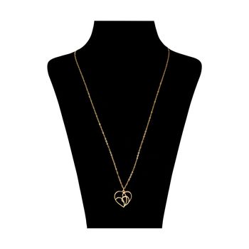 گردنبند طلا 18 عیار زنانه مایا ماهک مدل MM0957 طرح قلب