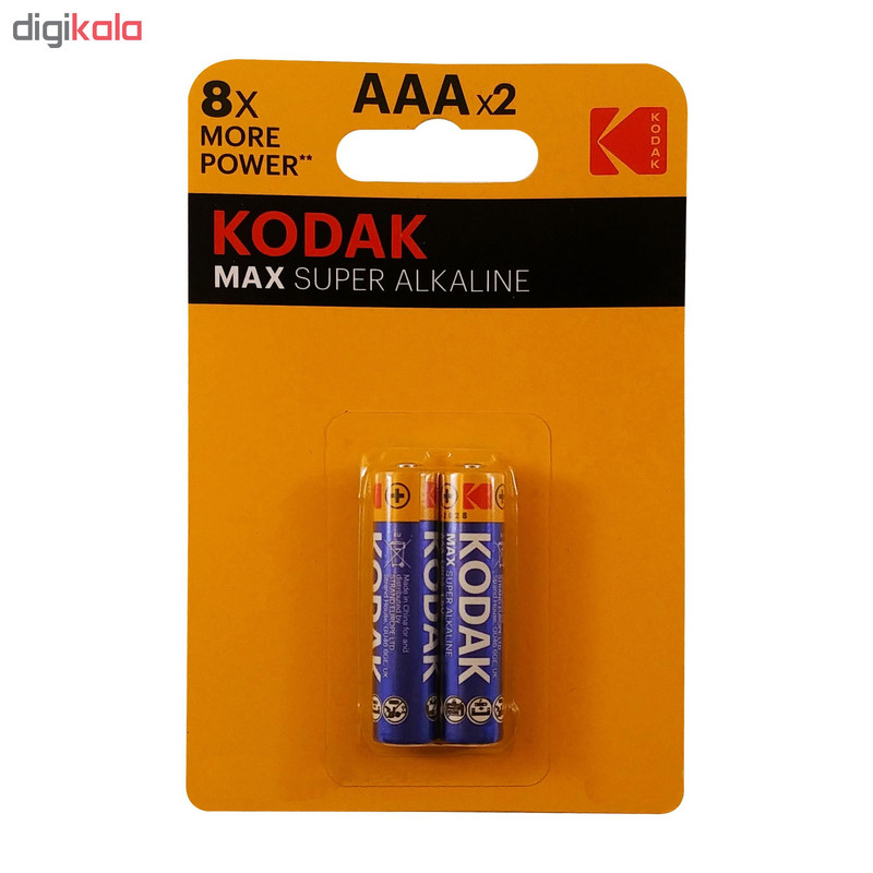 باتری نیم قلمی کداک مدل Max Super-10 بسته 10 عددی 1