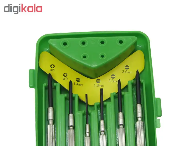 مجموعه 6 عددی پیچ گوشتی ساعتی اکو مدل EPS-6PS