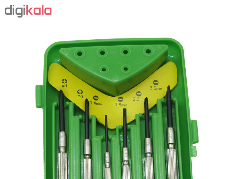 مجموعه 6 عددی پیچ گوشتی ساعتی اکو مدل EPS-6PS