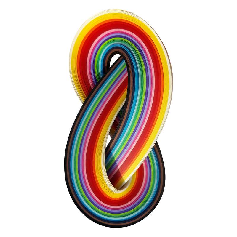 ملیله کاغذی فرتاپیچ کد new1 بسته 125 عددی