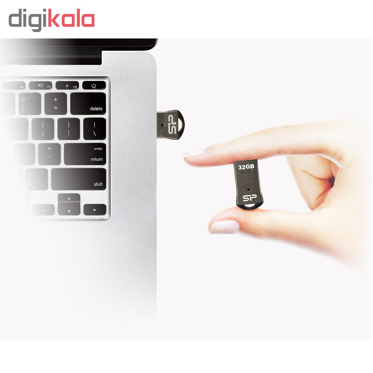 فلش مموری سیلیکون پاور مدل Touch T01 ظرفیت 32 گیگابایت بسته 6 عددی