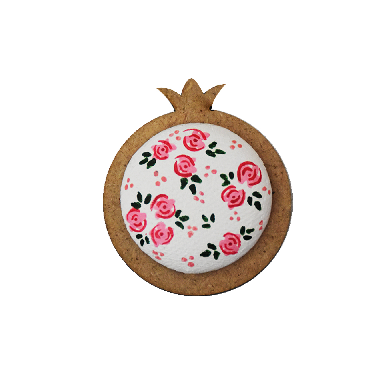 سنجاق سینه مدل انار یلدا کد Yalda-FW1