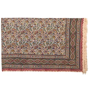 رومیزی قلمکار اخوان سجادی طرح باغ بهشت کد FR 106
