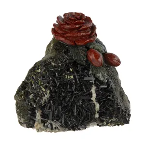 مجسمه طرح بوته گل رز 