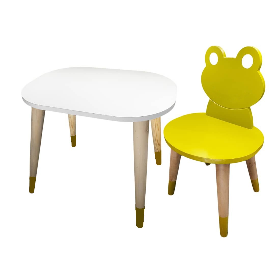 ست میز و صندلی کودک مدل Frog2