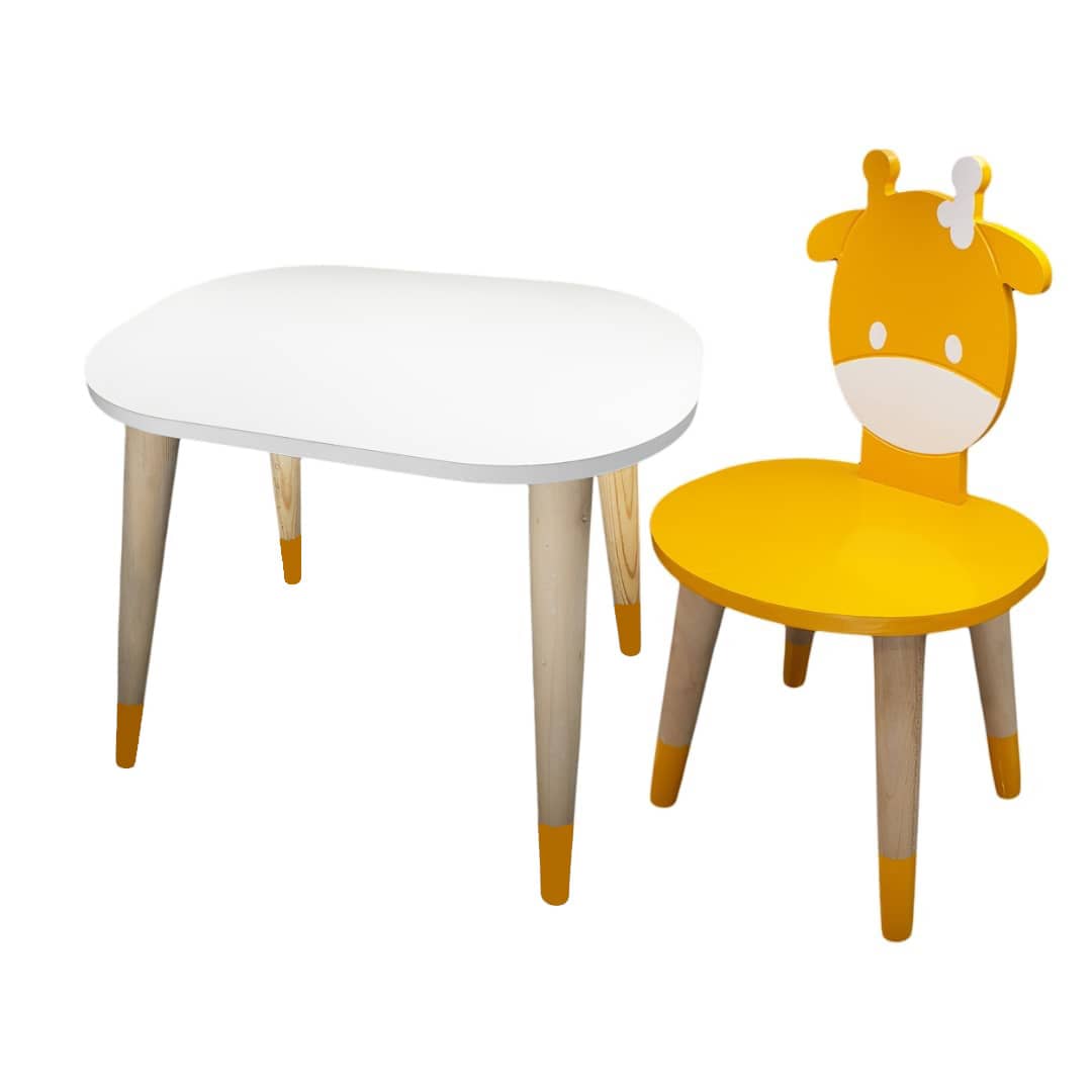 ست میز و صندلی کودک مدل Giraffe2