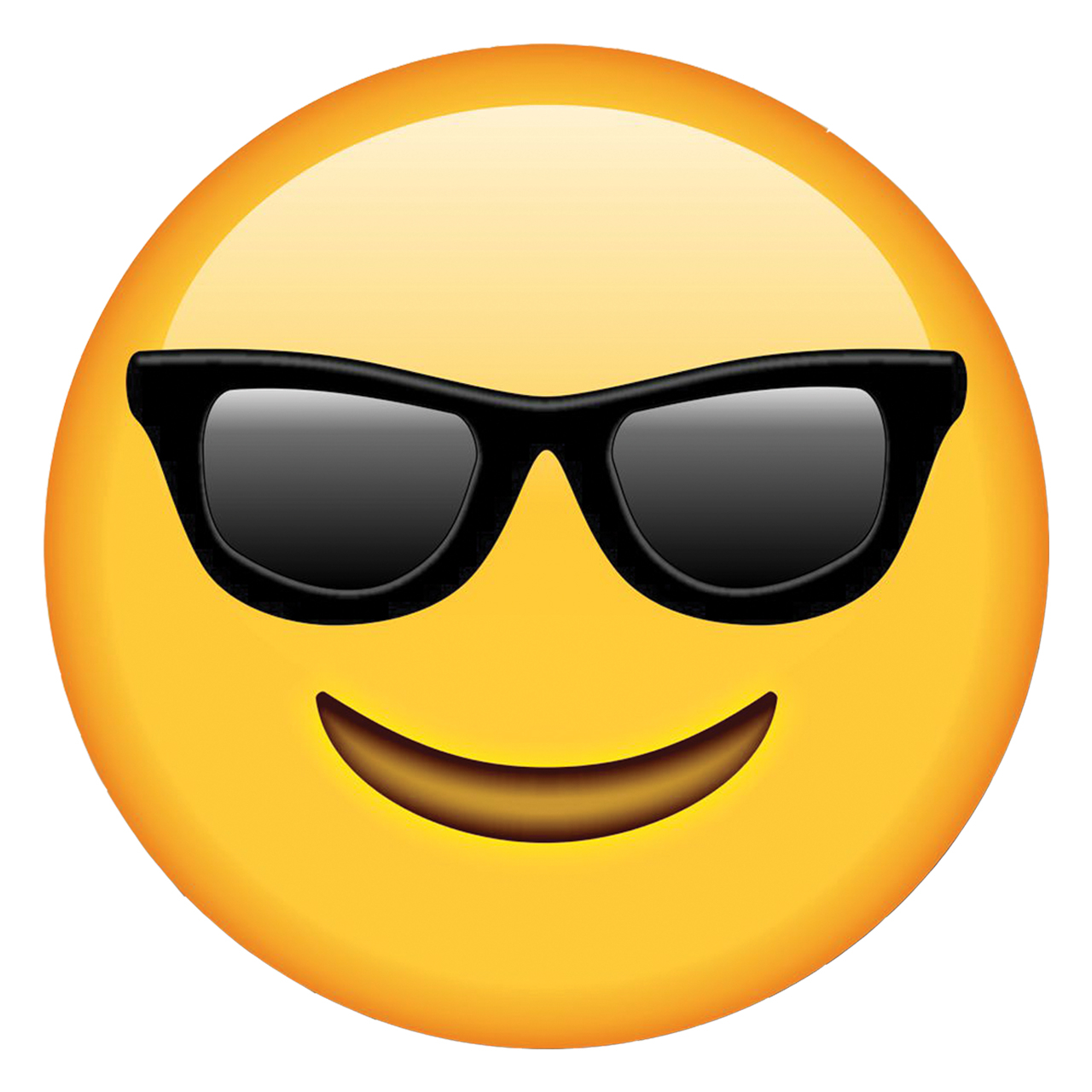 چراغ خواب دیواری طرح ایموجی عینک دودی