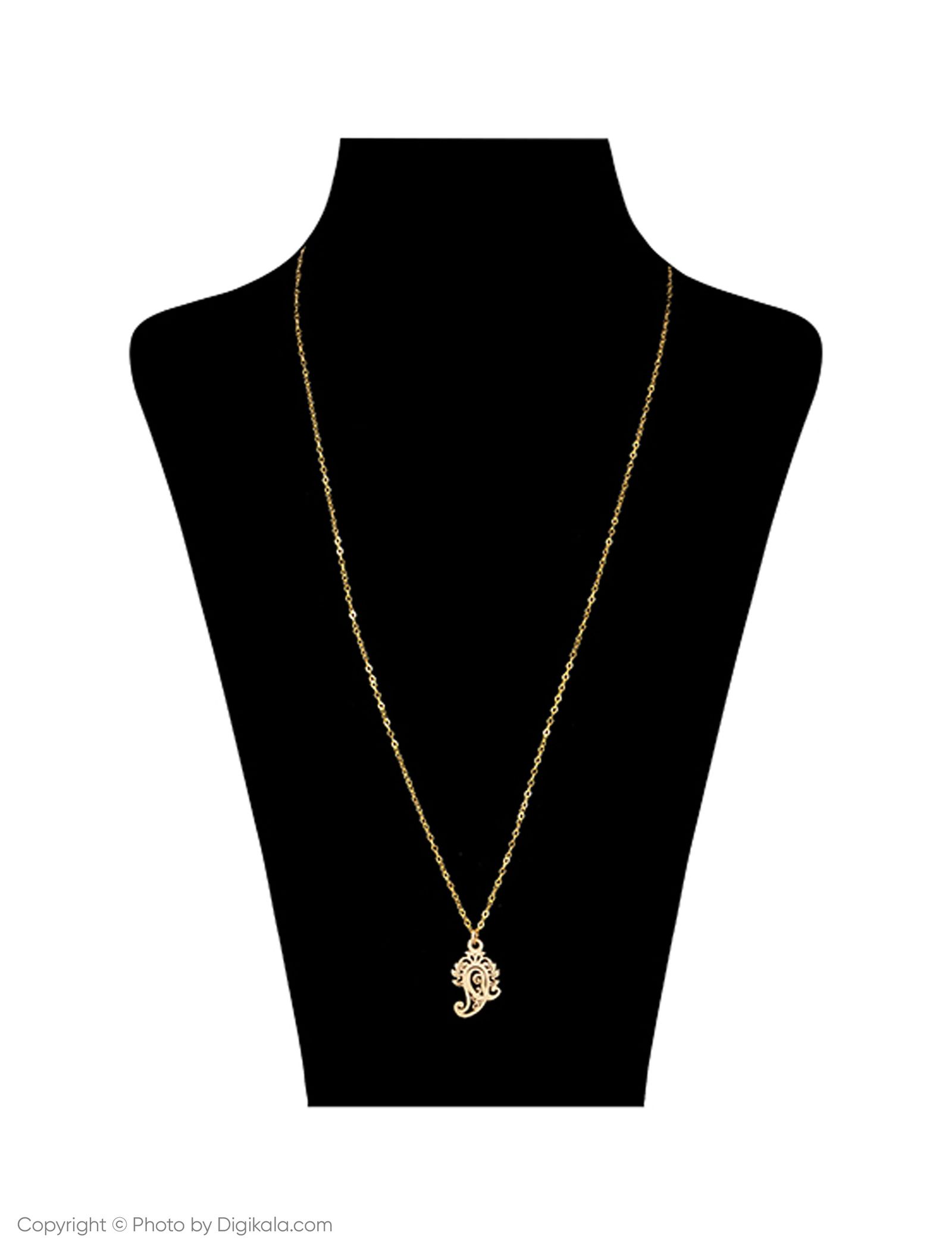 گردنبند طلا 18 عیار زنانه مایا ماهک مدل MM0961 -  - 5