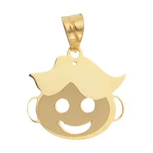 Maya Maahak MM0945 Gold Necklace Pendant Plaque For Girls