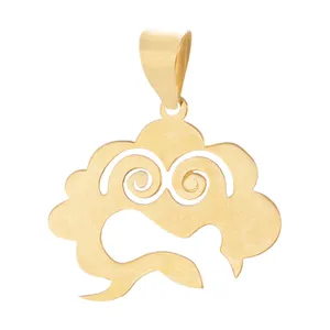 Maya Maahak MM0946 Gold Necklace Pendant Plaque For Girls