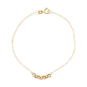 دستبند طلا 18 عیار زنانه مایا ماهک مدل MB0953