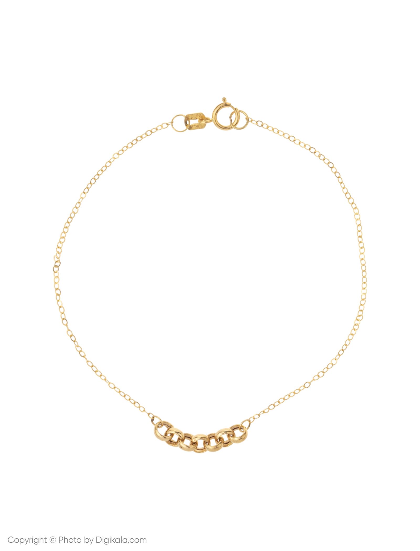 دستبند طلا 18 عیار زنانه مایا ماهک مدل MB0953 -  - 2