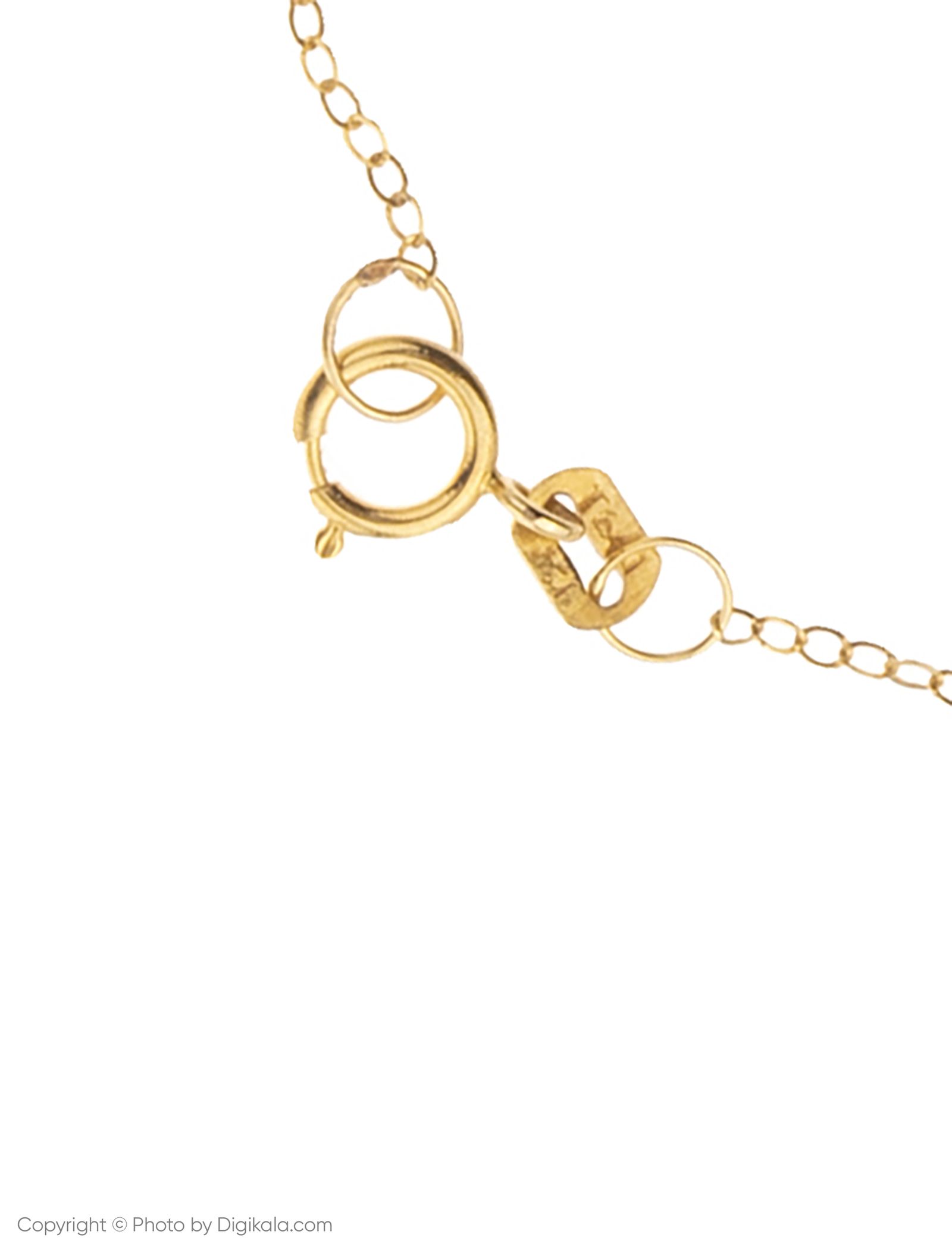 دستبند طلا 18 عیار زنانه مایا ماهک مدل MB0956 -  - 2