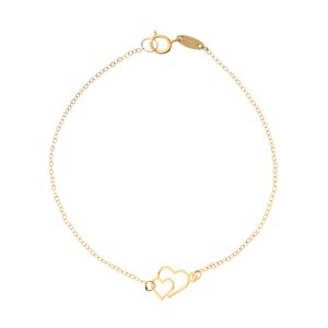 دستبند طلا 18 عیار زنانه مایا ماهک مدل MB0957