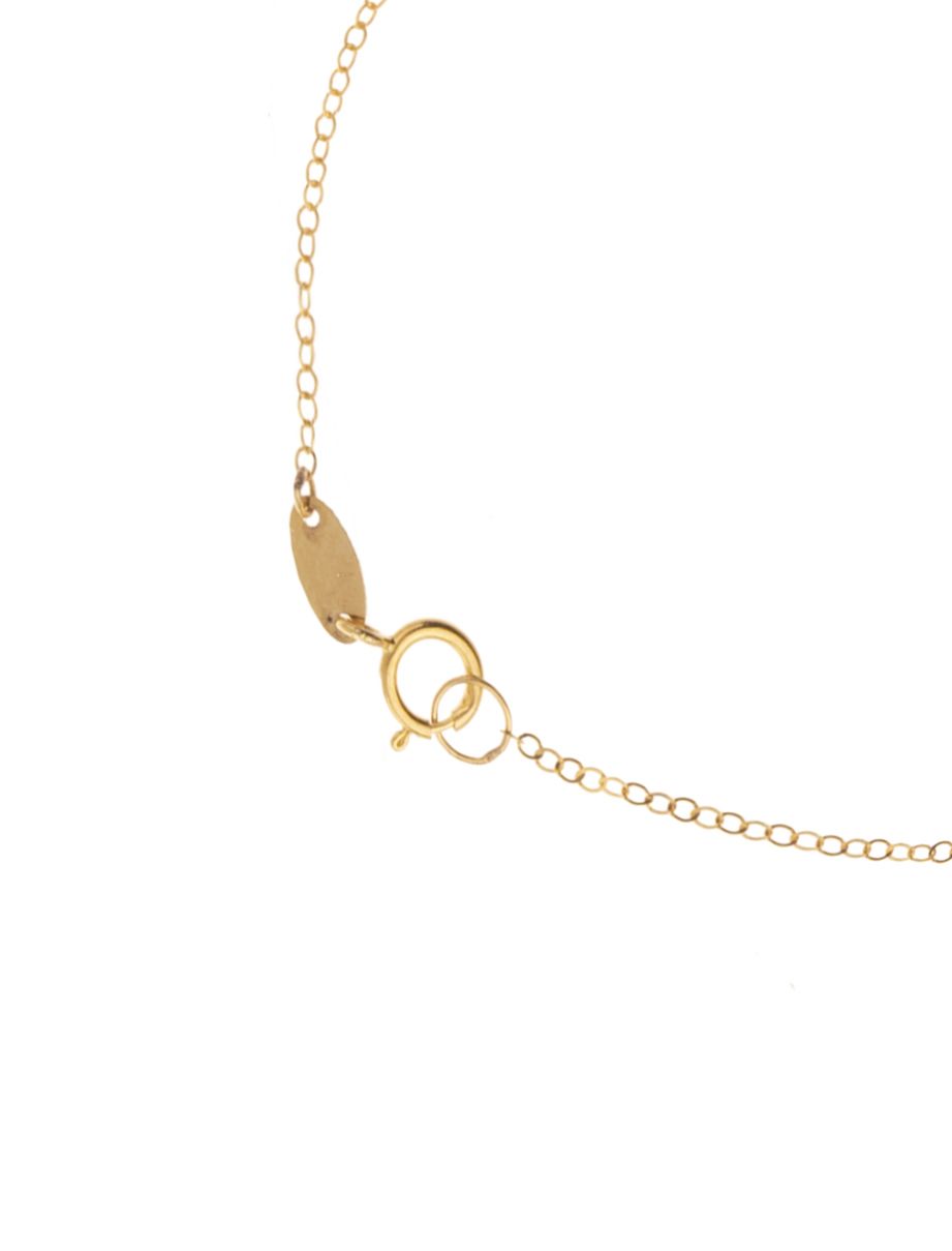دستبند طلا 18 عیار زنانه مایا ماهک مدل MB0957 طرح دو قلب -  - 4