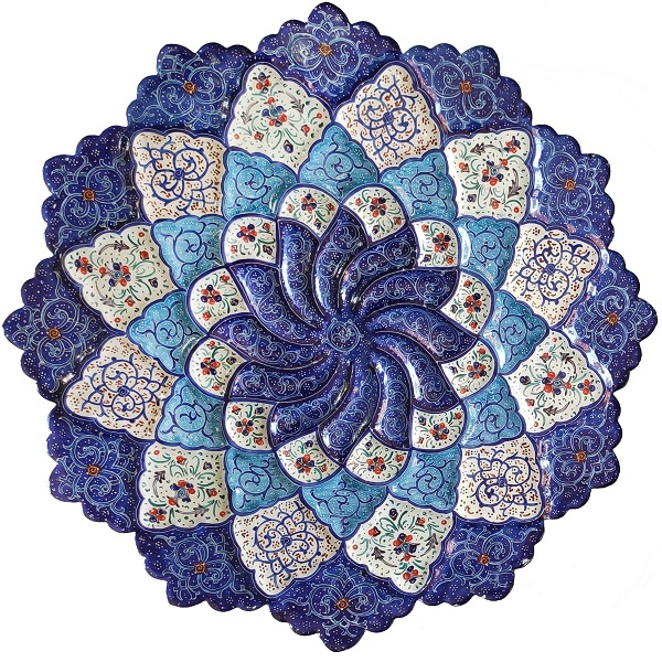 بشقاب میناکاری کد 4004