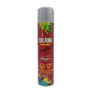 اسپری رنگ نقره ای سیرنگ مدل s88 حجم 300 میلی لیتر