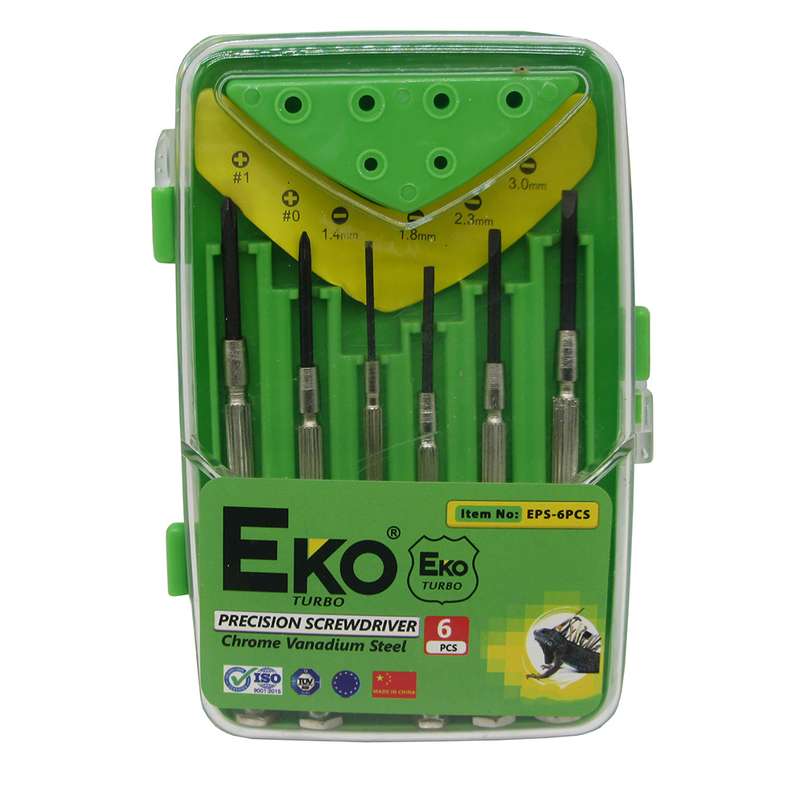 مجموعه 6 عددی پیچ گوشتی ساعتی اکو مدل EPS-6PS