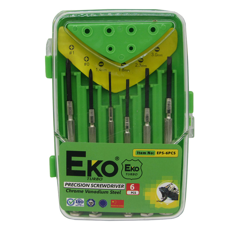 مجموعه 6 عددی پیچ گوشتی ساعتی اکو مدل EPS-6PS
