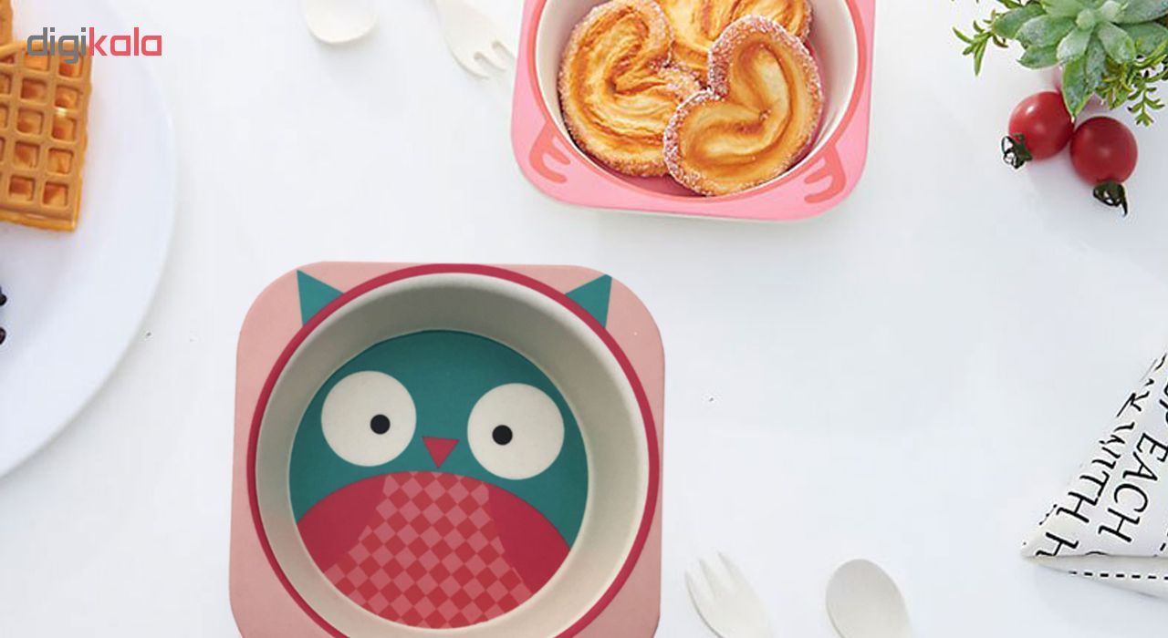 ظرف غذای کودک مدل Owl