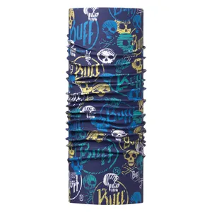 دستمال سر و گردن باف مدل FUNNY SKULLS 115082-790-10