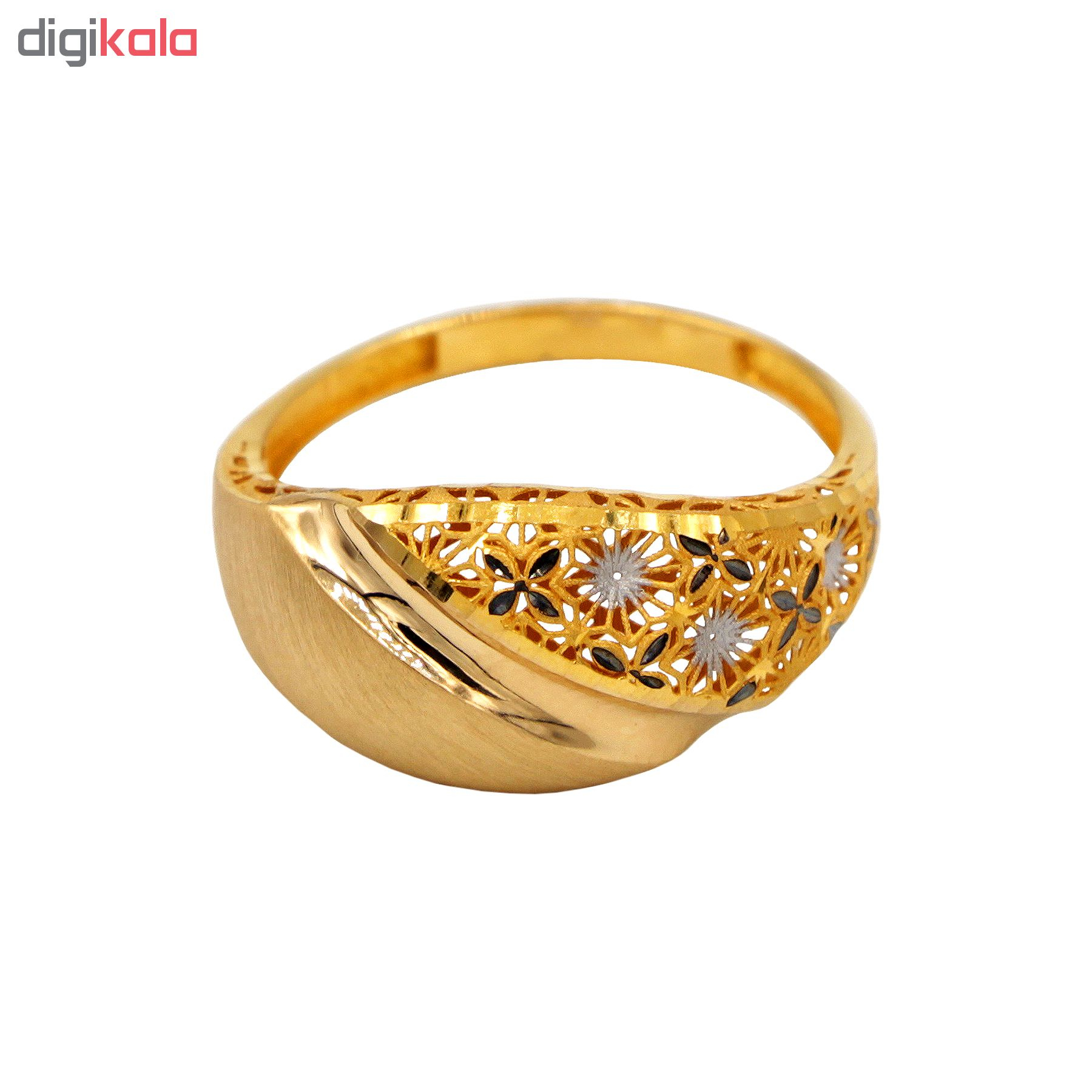انگشتر طلا 18 عیار زنانه دارینا مدل 0611.1.02.70