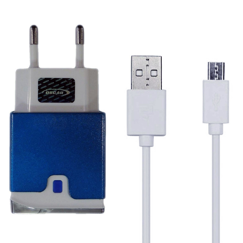 شارژر دیواری ریمکس مدل D12 به همراه کابل تبدیل microUSB