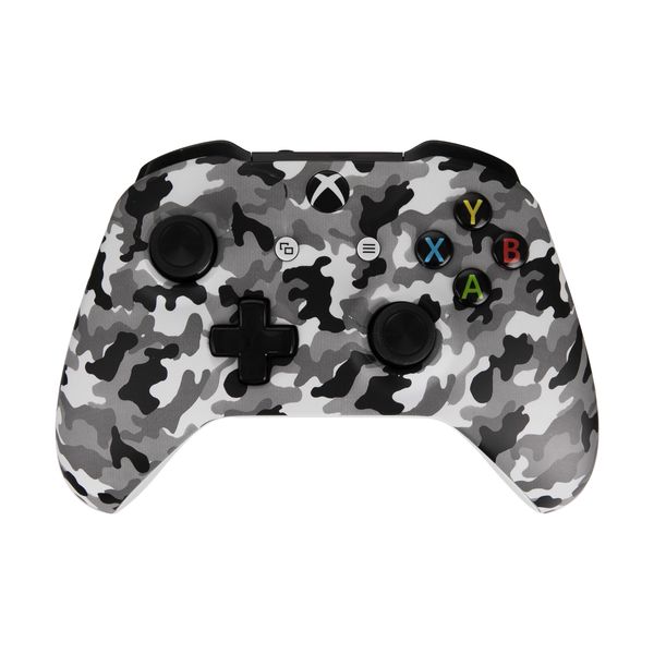 دسته بازی مایکروسافت مدل 1708 طرح B&W-Camoflague دسته بازی مایکروسافت مدل 1708 طرح B&W-Camoflague