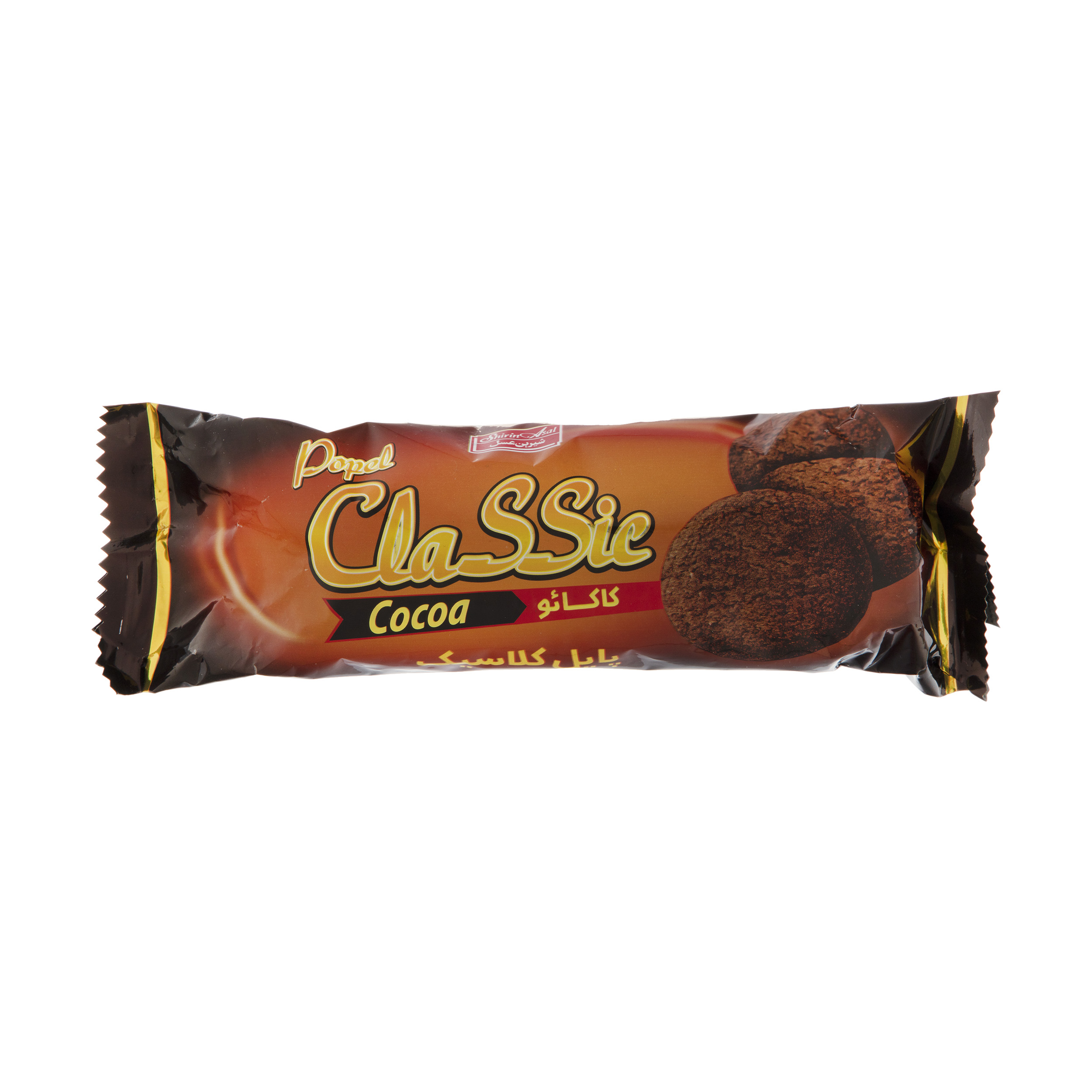 بیسکویت پاپل شیرین عسل با طعم کاکائو مقدار 80 گرم