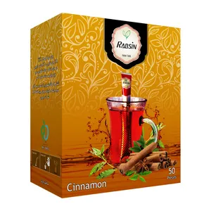 چای سیاه با طعم دارچین رابسین بسته 50 عددی