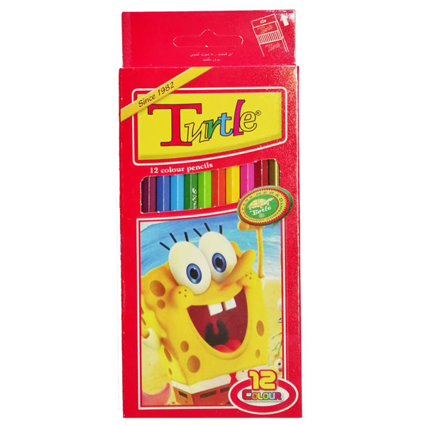 مداد رنگی 12 رنگ لاک پشت ایرانی کد 04