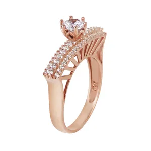 انگشتر نقره زنانه مد و کلاس کد 1000431