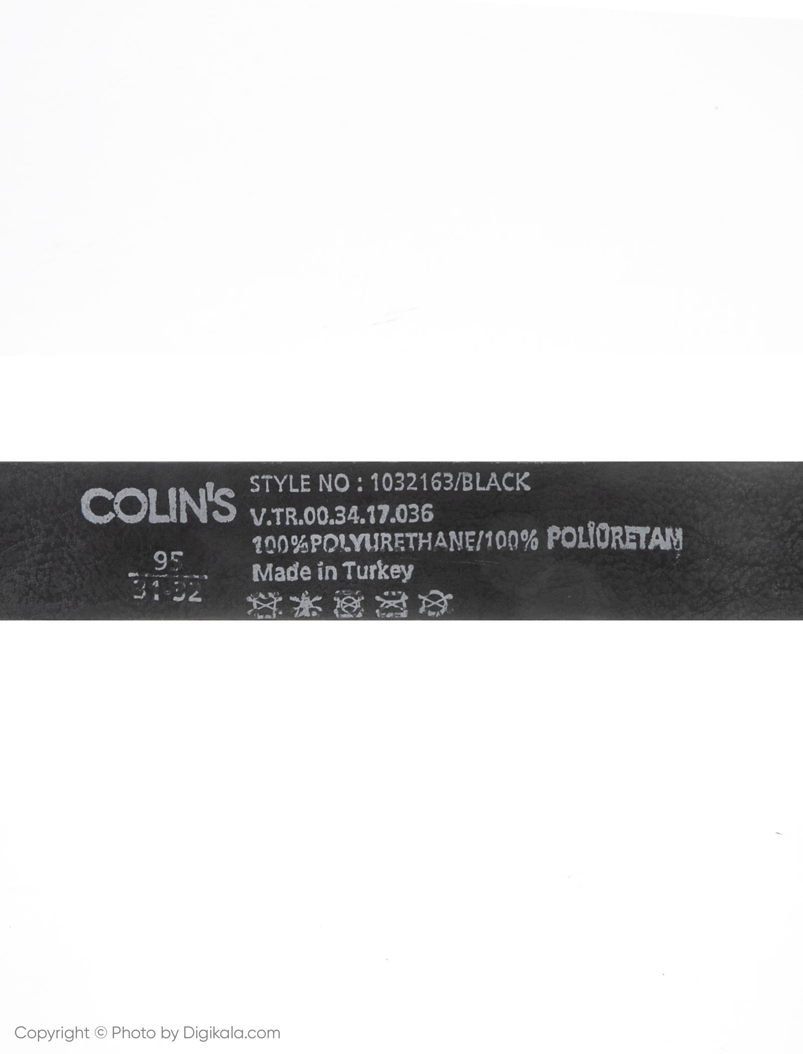 کمربند مردانه کالینز مدل CL1032163-BLACK - مشکی - 4