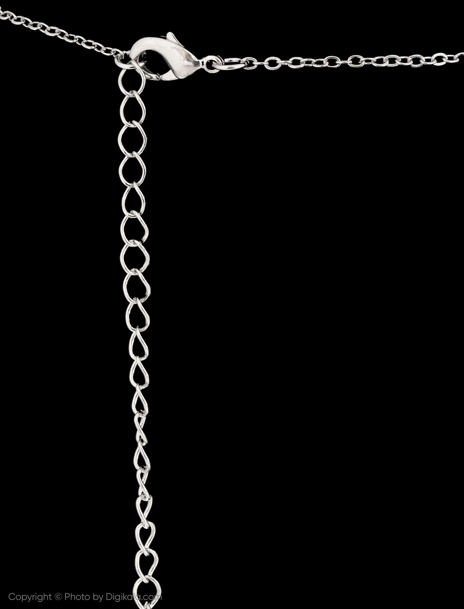 گردنبند زنانه اسپرینگ فیلد مدل 8453721-GREYS - نقره ای - 4