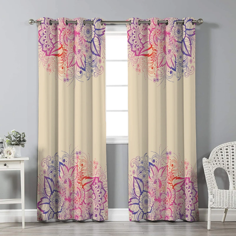 پرده نیروانا مدل pl1577 سایز 280 × 140 سانتی متر