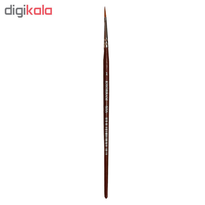 قلم مو گرد خرم شماره 1 کد 555