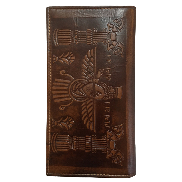 کیف پول مردانه مارال چرم طرح تخت جمشید کد 980201001