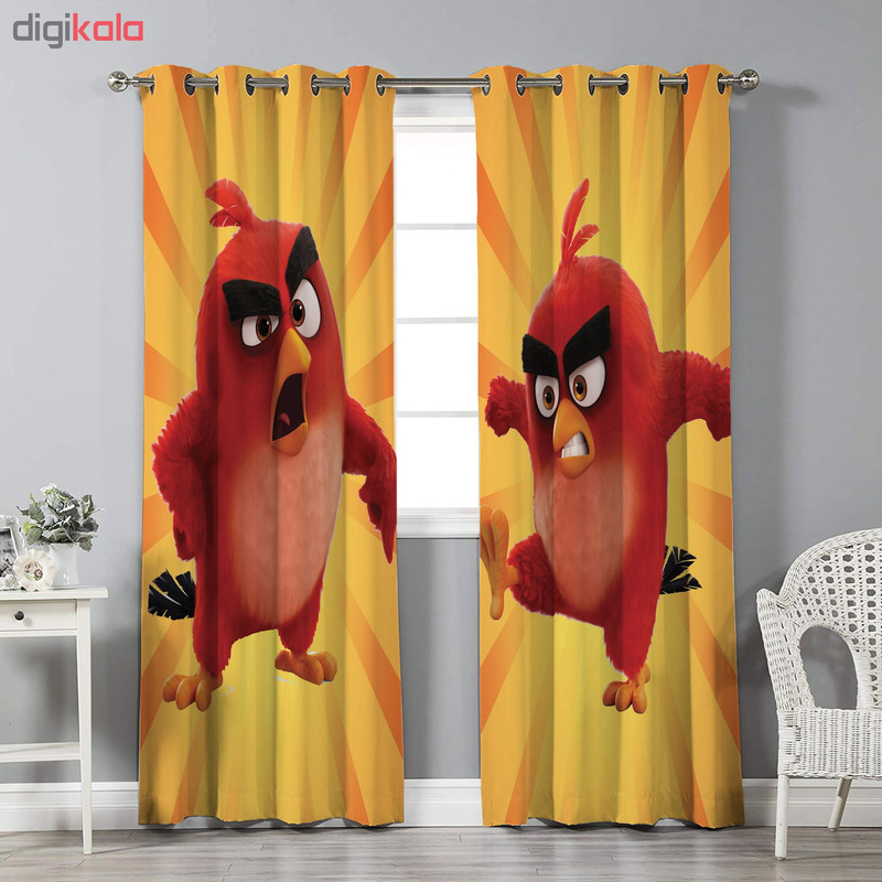 پرده نیروانا مدل pl1563 سایز 280 × 140 سانتی متر