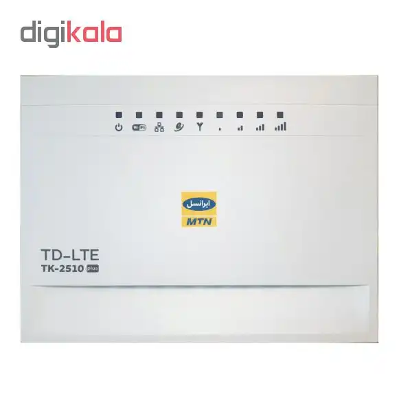 مودم TD-LTE ایرانسل مدل TK-2510 plusبه همراه 24 گیگابایت اینترنت 3 ماهه